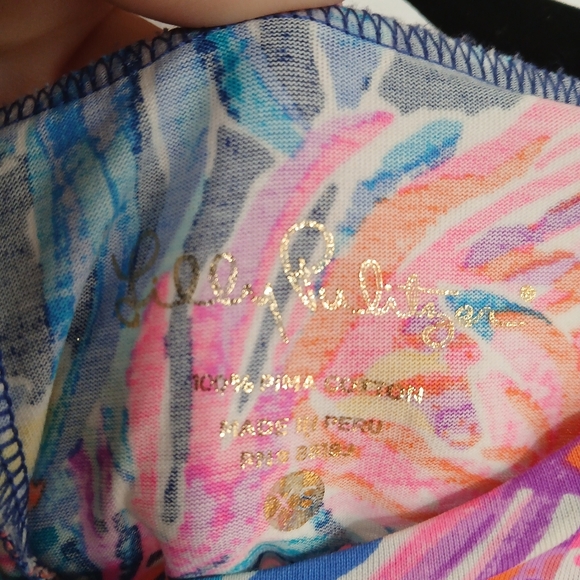 Lilly Pulitzer Dress 100% Pima Cotton Size XS Vacation Beach Cruise Resort Party - Picture 4 of 10